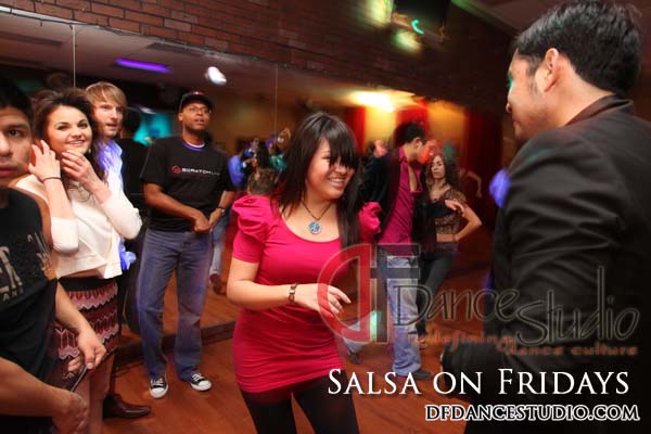 SALSA DANCING EVERY FRIDAY AT DF DANCE STUDIO IN SALT LAKE!